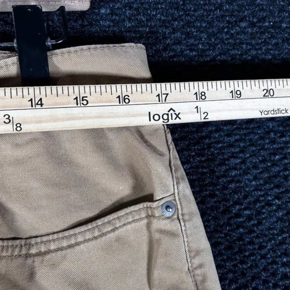 Levi's 505 Regular‎ Fit Tan Khaki Canvas Pants Men Size 34x30